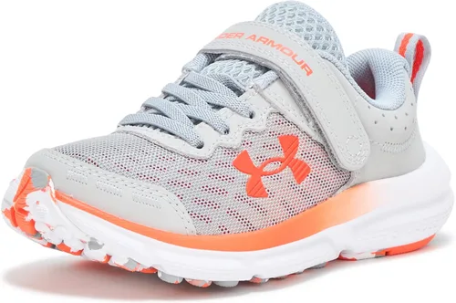 Vista 15 de Under Armour Tenis para correr Assert 10 con cierre alternativo para niños (001) Negro/Blanco/Blanco