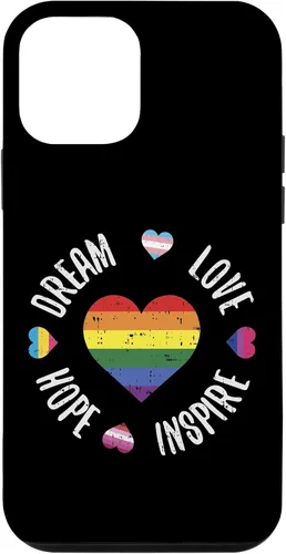 Vista 12 de Funda bi-sexual para iPhone 15 Dream Love Hope Inspire LGBTQ Orgullo Gay Trans Pan
