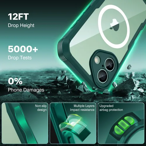 Vista 227 de CENHUFO Funda de privacidad para iPhone 11 Pro, funda de cuerpo completo con protector de pantalla de privacidad de vidrio templado 9H integrado