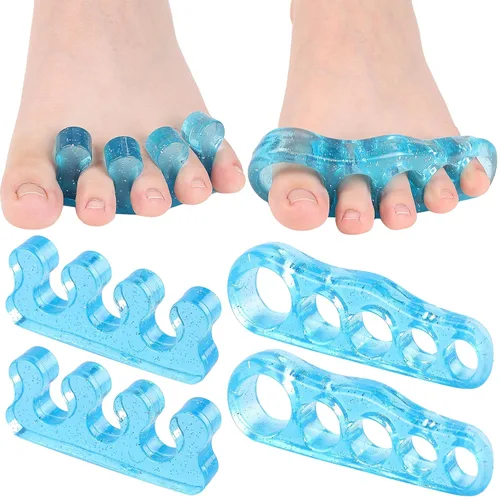 Vista 18 de Original ToePal Separador y enderezador de dedos, para dedos relajados, alivio del dolor de juanetes, dedo martillo y más, para hombres y mujeres