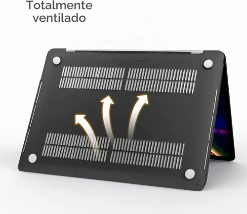 Vista 5 de Fintie Funda rígida para MacBook Pro de 13 pulgadas, libro de composición
