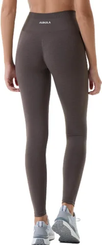 Vista 4 de AUROLA - Leggings de entrenamiento para mujer, diseño sin costuras, con control de abdomen, para gimnasio, acondicionamiento físico, pantalones