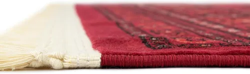 Vista 4 de Unique Loom Tekke Collection - Alfombra de área - Khabour (2' x 3' 1" Rectángulo Rojo/Negro)