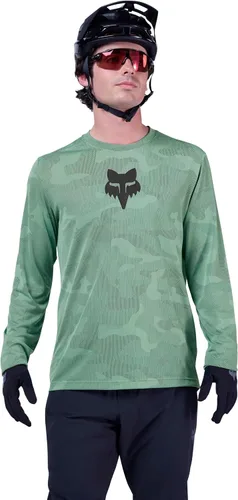 Vista 20 de Fox Racing Jersey Ranger Tru Dri LS para bicicleta de montaña para hombre Negro