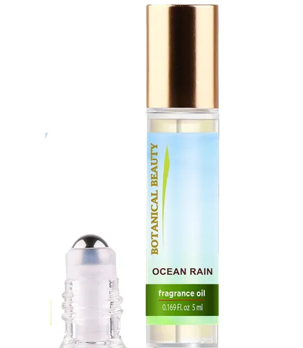 Vista 3 de Botanical Beauty Aceite de fragancia Ambar Romance, roll-on de 0.169 onzas líquidas (0.2 fl oz), sin alcohol, de larga duración