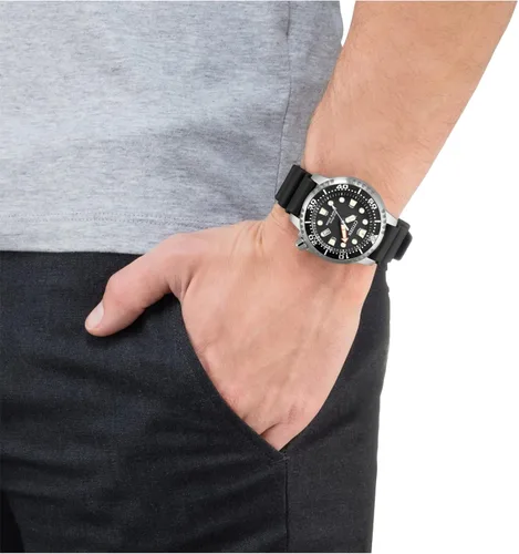 Vista 6 de Citizen Mens Analogue Eco-Drive Watch with a Rubber Band Promaster Marine