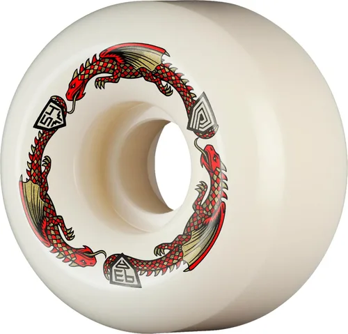 Vista 48 de Ruedas de patineta Powell Peralta Dragon Formula 88A, A2, 54mm x 39mm