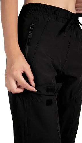Vista 6 de Pantalones de entrenamiento para mujer, ligeros, de secado rápido, atléticos, para viajes, senderismo