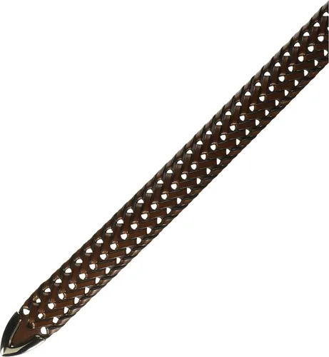 Vista 3 de Perry Ellis Men's Portfolio Braided Belt with Leather (Sizes 30-54 Inches)