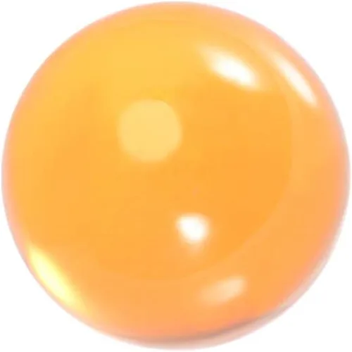 Vista 7 de uxcell Bola de malabarismo de contacto acrílico negro - 1.575 in