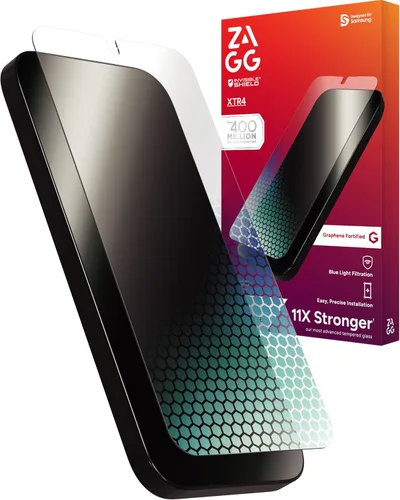 Vista 14 de ZAGG Glass XTR3 - Protector de pantalla para Samsung Galaxy Z Flip7 FE/ Flip6 (solo pantalla frontal), vidrio reciclado, más avanzado