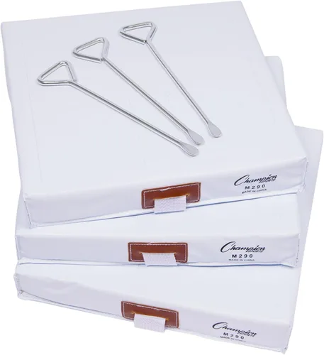 Vista 9 de Champion Sports Foam Filled Nylon Cover Baseball Base Set