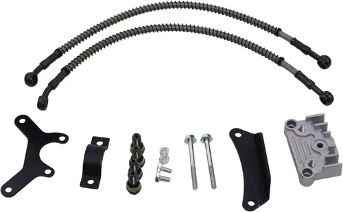 Vista 5 de Trkimal Kits de refrigeración de aceite de motor, radiador para Pit Dirt Bike ATV Motocicleta Quad Moto 125CC 140CC Tao Tao Bosuer KAYO Apollo Gold