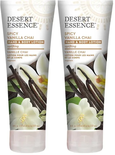 Vista 3 de Desert Essence Loción para manos y cuerpo, almendra, 8 onzas