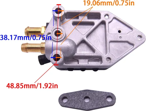 Vista 5 de Motor fueraborda 438559 0438559 385784 43390 395712 398385 765591 0383765 Bomba de combustible para Johnson Evinrude OMC BRP 25HP 35HP 50HP 65HP
