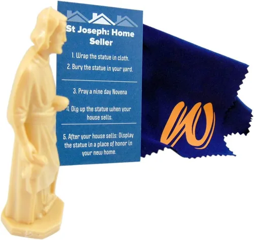 Vista 4 de Westmon Works Estatua de San José para la venta de kit de casa con instrucciones de tela funeraria y santa novena Home Sale Juego completo de oración