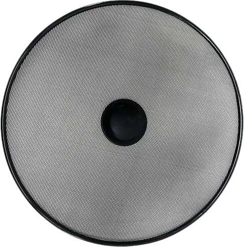 Vista 8 de Luxshiny Pantalla de salpicaduras de acero inoxidable para sartén de malla de 11.4 in, cubierta de tapa de olla de cocina, protector contra