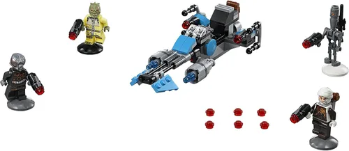 Vista 4 de LEGO Star Wars Paquete de Batalla de Bicicleta Speeder del Cazador de Recompensas 75167, Kit de Construcción