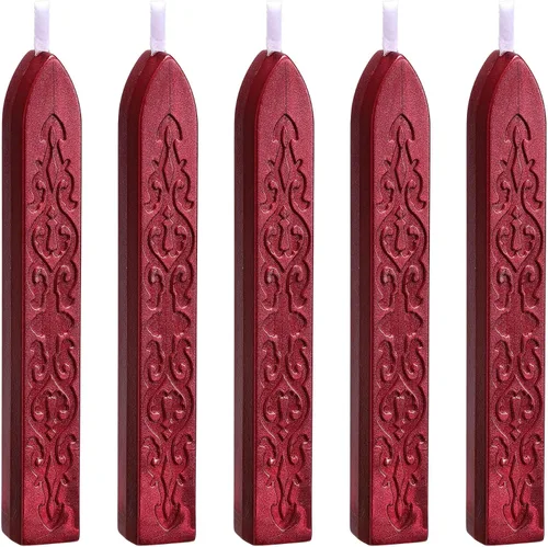 Vista 21 de Varillas de Cera para Sellar, Yoption 10 Piezas Varillas de Cera Multicolor con Mechas para Invitación de Boda Sobres de Regalo Tarjetas de Navidad