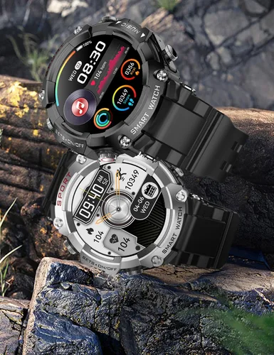 Vista 8 de Reloj inteligente con auriculares, pantalla HD de 1.52 pulgadas, relojes inteligentes 2 en 1 para hombres y mujeres, reloj de seguimiento