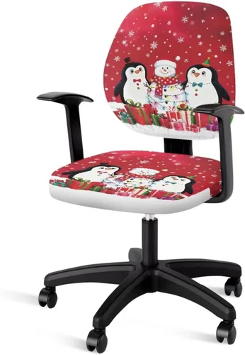 Vista 41 de Autumn Cow Office Chair Cover for Armrest Chairs