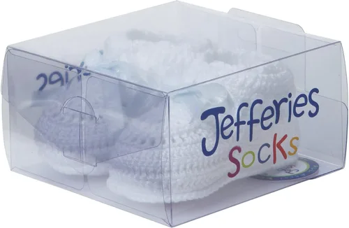 Vista 5 de Jefferies Socks Botines de ganchillo a mano para bebé