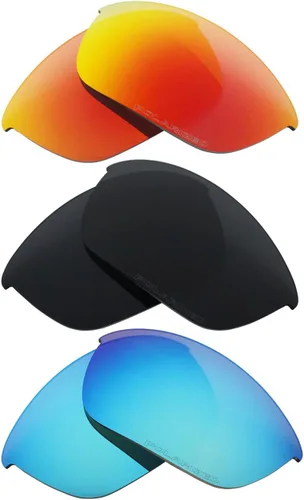 Vista 2 de 3 pares COODY lentes polarizadas de repuesto para Oakley Half Jacket 20 gafas de sol OO9144