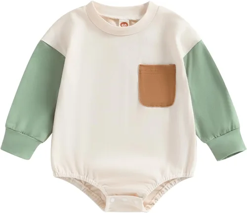 Vista 124 de Traje de San Valentín para bebé, niña, niño, traje de San Valentín, sudadera de manga larga con estampado de corazón