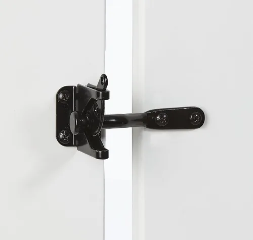 Vista 3 de National Hardware N184-861 BPB21 Pestillo automático para portón en negro