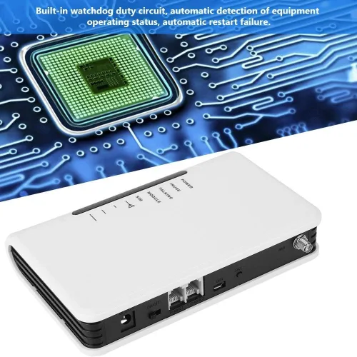 Vista 4 de Terminal inalámbrico fijo LED Quad-Band GSM 850/900/1800/1900MHz alarma, para teléfonos fijos, alarmas, cajas de grabación (US)