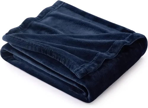 Vista 42 de Bedsure GentleSoft Bedding Manta de Vellón para Niñas y Niños - Mantas Pequeñas Suaves, Acogedoras y Bonitas para Viajes, 43x55 Pulgadas, Blanco