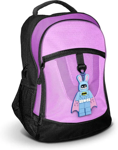 Vista 3 de LEGO de Batman películaconejo Batman o mochila etiqueta equipaje