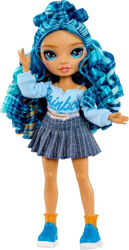 Vista 7 de Rainbow High Jr. High Bestie Babysitters - Skyler Bradshaw, muñeca de moda de 9 pulgadas