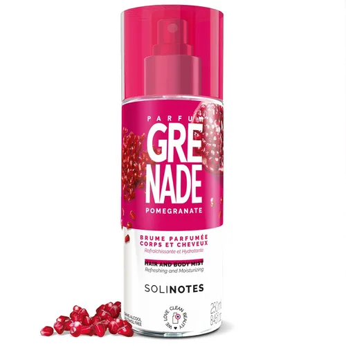 Vista 14 de Solinotes Rose Body & Hair Mist, Fragancia perfumada en aerosol, Francia, 8.5 fl oz