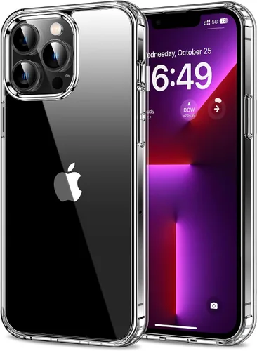 Vista 436 de HOOMIL Funda para iPhone 7 Plus/iPhone 8 Plus de 5.5 Pulgadas, sin amarillamiento, protección contra caídas, cubierta trasera dura transparente