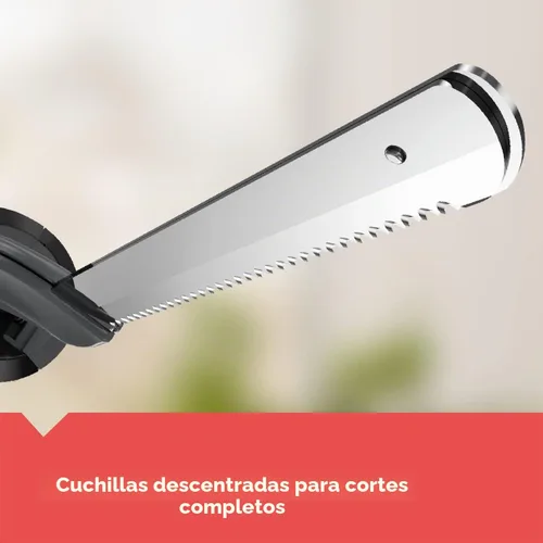 Vista 5 de Black+Decker Cuchillo eléctrico Comfort Grip con cuchillas de acero inoxidable de 7 pulgadas