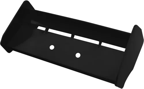 Vista 3 de Alerón trasero RC Force de alta fuerza de descenso compatible con HPI HSP Redcat 1/10 RC Off Road Short Truck Buggy Car Truck (negro)