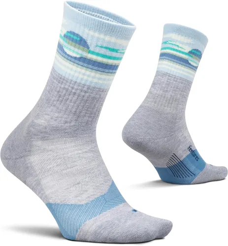 Vista 16 de Feetures Calcetines Elite Light Cushion Mini Crew Negro (3 pares)
