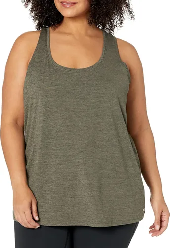 Vista 5 de Tienda Essentials Women's Tech Stretch Racerback Tank Top (Available in Plus Size), Multipacks