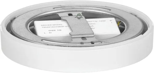 Vista 4 de Progress Lighting Edgelit - Soporte para superficie LED de 7 pulgadas, colección Everlume, para interiores, P810015-030-30, blanco