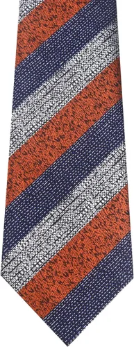 Vista 144 de Secdtie Corbata clásica de seda tejida jacquard a rayas para hombre