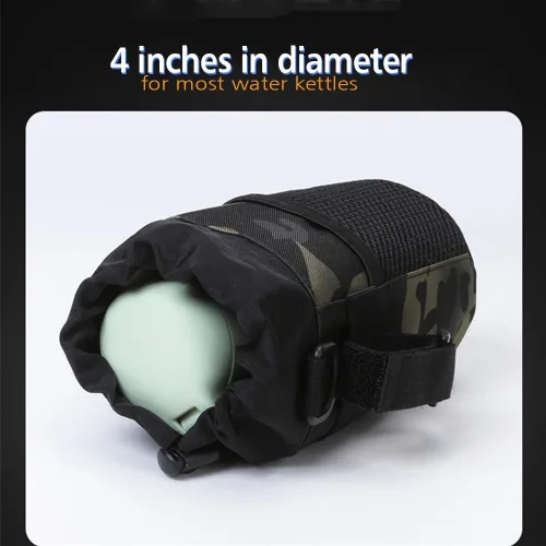 Vista 7 de TEGOOL Water Bottle Sleeve Bag Holder Tactical Pouch