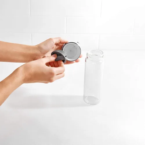 Vista 10 de OXO Good Grips - Juego de dispensadores de vidrio de precisión, set de 2 piezas para aceite y vinagre, transparente, blanco