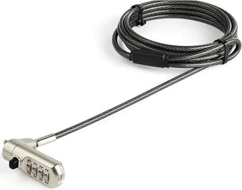 Vista 10 de StarTech - Cable de bloqueo para portátil de 6.6 pies (6.6 ft)