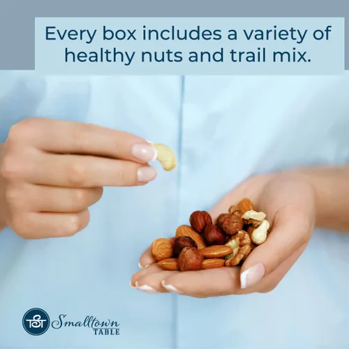 Vista 6 de 100 Count Snacks Variety Pack Gift Box- Huge Snack Care Package- Delicious Individually Wrapped Snack Box for Adults, Kids, College Students
