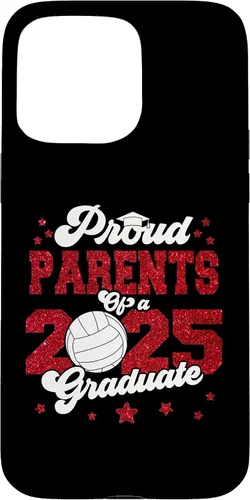 Vista 28 de iPhone 16 Parents of a 2025 Graduate Prom Graduation 25 VolleyBall Case