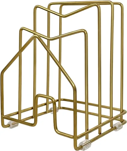Vista 15 de SUNFICON Estante para Tabla de Cortar Organizador de Tabla de Cortar Soporte Organizador para Encimera de Cocina Estante Organizador para Ollas