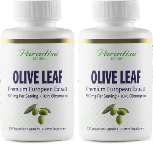 Vista 4 de Paradise Herbs Extracto de hoja de olivo de olivos andaluces españoles, sin OMG, vegano, sin gluten, 60 cápsulas vegetarianas