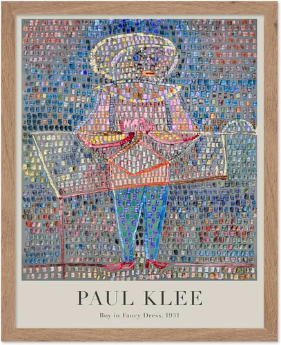 Vista 78 de Poster Master Póster vintage de Paul Klee – Impresión retro de cómicos – Arte de dibujo – Arte abstracto – Regalo para hombres y mujeres – Estilo-09