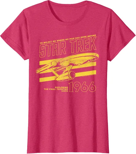 Vista 10 de Star Trek: The Original Series Enterprise '66 Collegiate Camiseta Negro